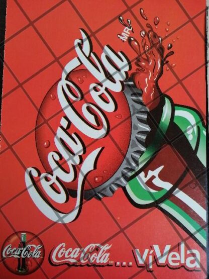 6 CARTELES ANTIGUOS REFRESCOS VARIOS AÑOS 50s-80s /313 - Imagen 7