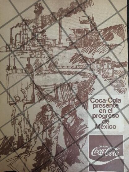 CARTEL VINTAGE ORIGINAL COCA COLA 1971 /C46 /RARO