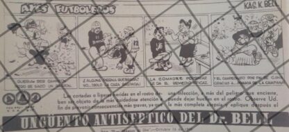 6 TIRAS COMICAS ANTIGUAS POMADA DE LA CAMPANA ETC- GERMAN BUTZE - Imagen 3