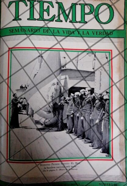 PORTADA ANTIGUA LA MARINA. MEXICO ENTRA EN GUERRA 1942