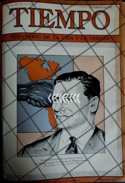 PORTADA ANTIGUA. NELSON ROCKEFELLER 1942