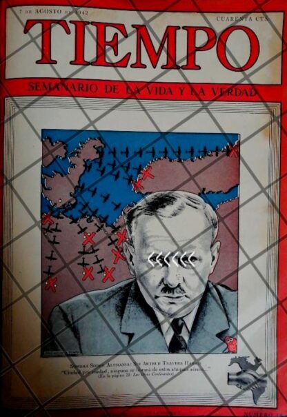 PORTADA ANTIGUA. SIR. ARTHUR TRAVERS HARRIS 1942