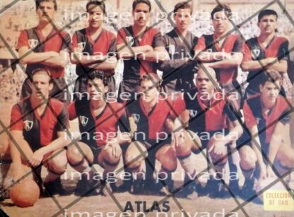 AFICHE RETRO CLUB DE FUTBOL ATLAS 1963