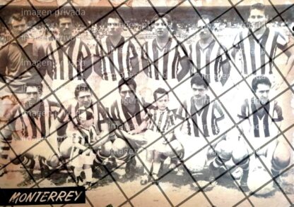 AFICHE RETRO CLUB RAYADOS DEL MONTERREY 1963