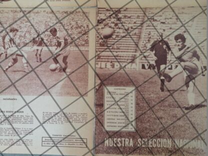 AFICHE RETRO FUTBOLISTA PEDRO ARNAUDA 1963