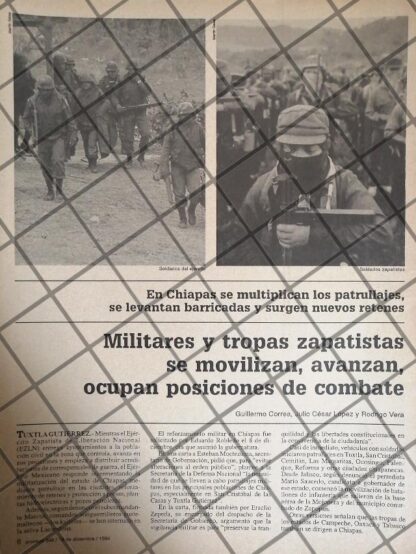 AFICHE ANTIGUO. LEVANTAMIENTO DEL E.Z.L.N 1994