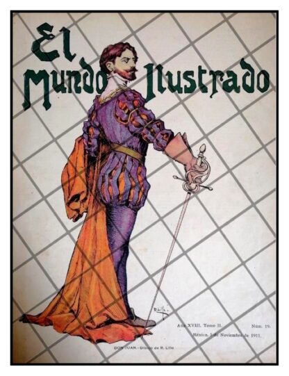 PORTADA ANTIGUA 1911 DON. JUAN TENORIO, DE RAFAEL LILLO