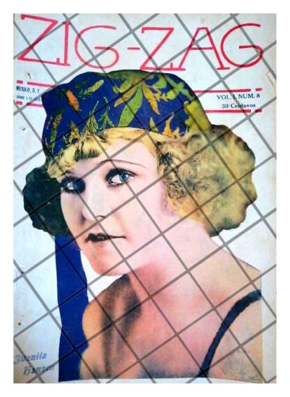 PORTADA ANTIGUA. ACTRIZ DE CINE MUDO JUANITA HANSEN 1920