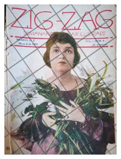 PORTADA ANTIGUA. ACTRIZ DE CINE MUDO ALICE JOYCE 1920