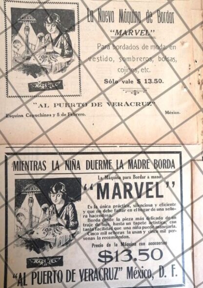 10 AFICHES ANTIGUOS TIENDAS DE MEXICO EPOCA PORFIRIANA - Imagen 3