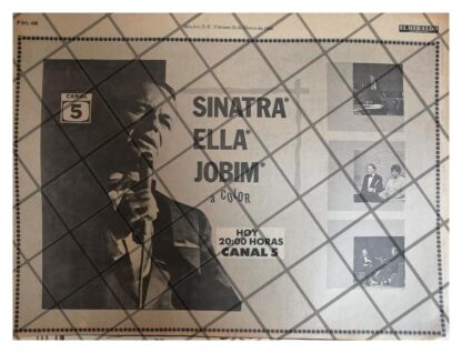 PUBLICIDAD RETRO FRANK SINATRA, CANAL 5 TELEVISA 1969