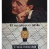 CARTEL PUBLICITARIO RETRO RELOJES GIRARD PERREGAUX 1969