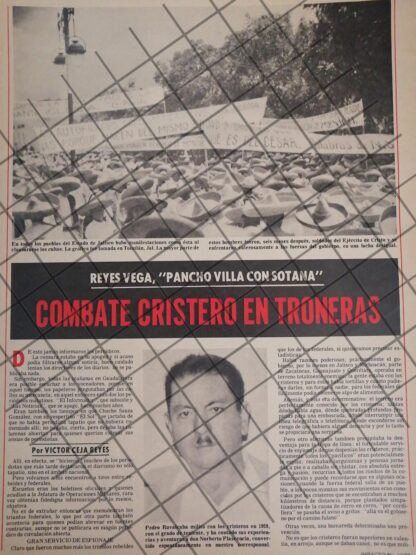 LOTE DE 60 AFICHES GUERRA CRISTERA 1970s - Imagen 3