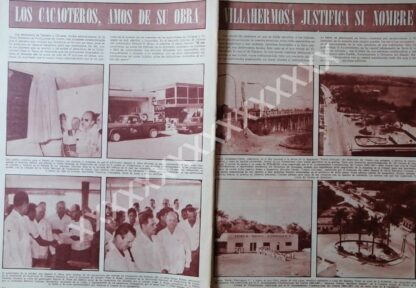 NOTA PRENSA ANTIGUA 1967 CACAOTEROS DE TABASCO