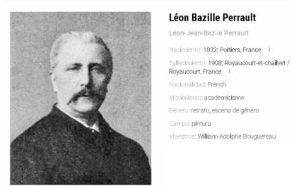 GRABADO ANTIGUO 1895 DE LEON BAZILLE PERRAULT... DIANA - Imagen 2