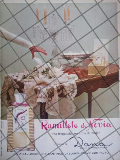 25 CARTELES PUBLICITARIOS PERFUMES FEMENINOS 1953-69 - Imagen 22