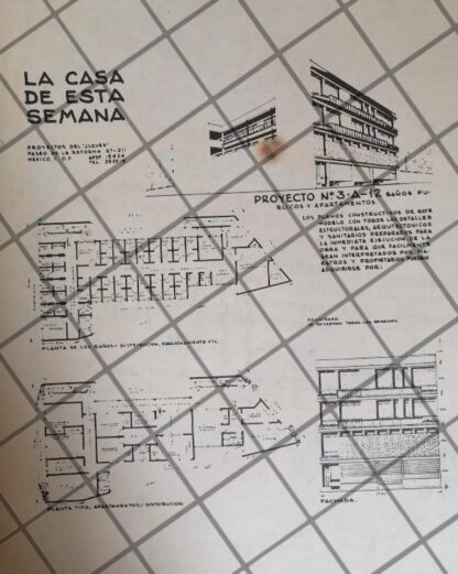 PUBLICIDAD RETRO ARQUITECTO ROGELIO CAMPOS GUZMAN 1969 6