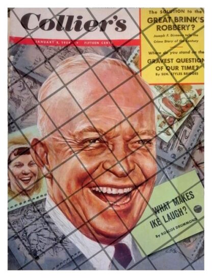 PORTADA ANTIGUA GENERAL DWIGHT EISENHOWER 1954