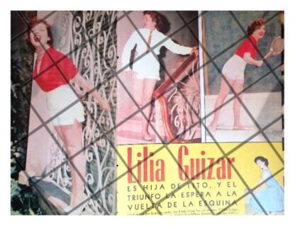 AFICHE RETRO. INICIOS DE LILIA GUIZAR 1956