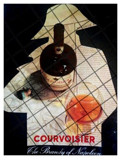 CARTEL PUBLICITARIO RETRO COGNAC COURVOISIER 1966 /11