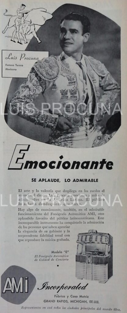 CARTEL ANTIGUO ORIGINAL DE SERIE COMPLETA 37 AFICHES ROCKOLAS AMI Y ARTISTAS FAMOSOS 1953-56 - Imagen 24