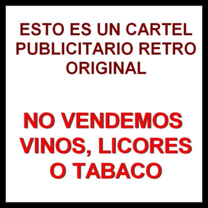 CARTEL PUBLICITARIO RETRO VINOS DOMECQ 1968 /9 - Imagen 2