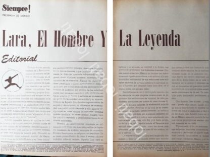 CARTEL ANTIGUO ORIGINAL DE MUERTE Y FUNERALES DE AGUSTIN LARA 1970 / FEP - Imagen 2