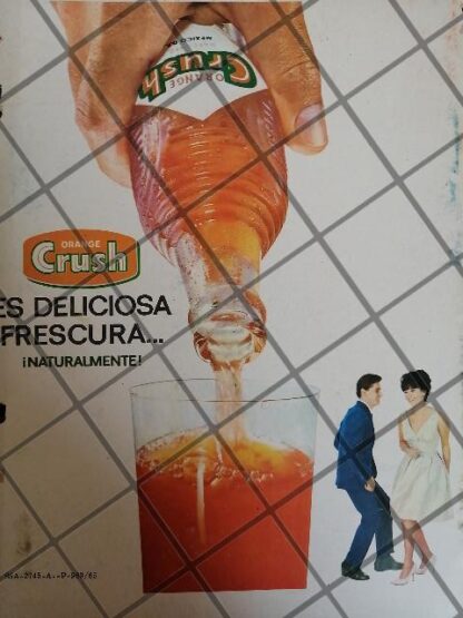 12 CARTELES ANTIGUOS REFRESCOS ORANGE CRUSH 50s 60s /341 - Imagen 9