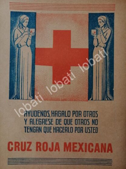 CARTEL ANTIGUO ORIGINAL DE CRUZ ROJA COLECTA 1965 /718 MONTERREY