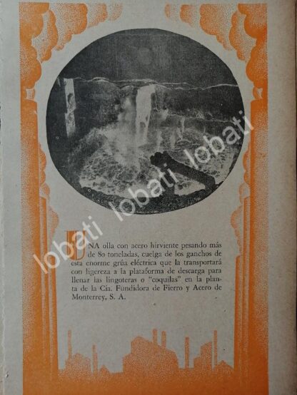 CARTEL ANTIGUO ORIGINAL DE 15 AFICHES DE LA FUNDIDORA MONTERREY 1940 & 1945. - Imagen 7