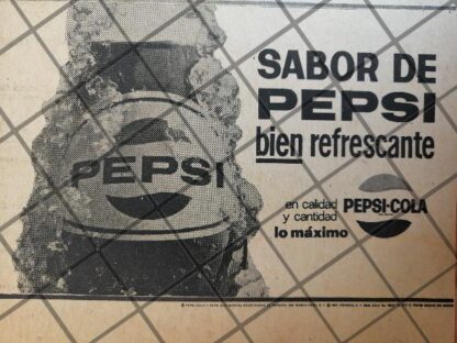 6 CARTELES RETRO REFRESCOS PEPSI 1950s 60s /342 - Imagen 4