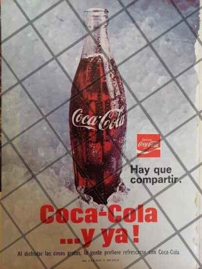 11 CARTELES RETRO REFRESCOS COCA COLA 1950s 60s /343 - Imagen 7