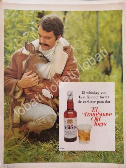 CARTEL ANTIGUO ORIGINAL DE VINOS. WHISKY OLD TORYS 1969 /536